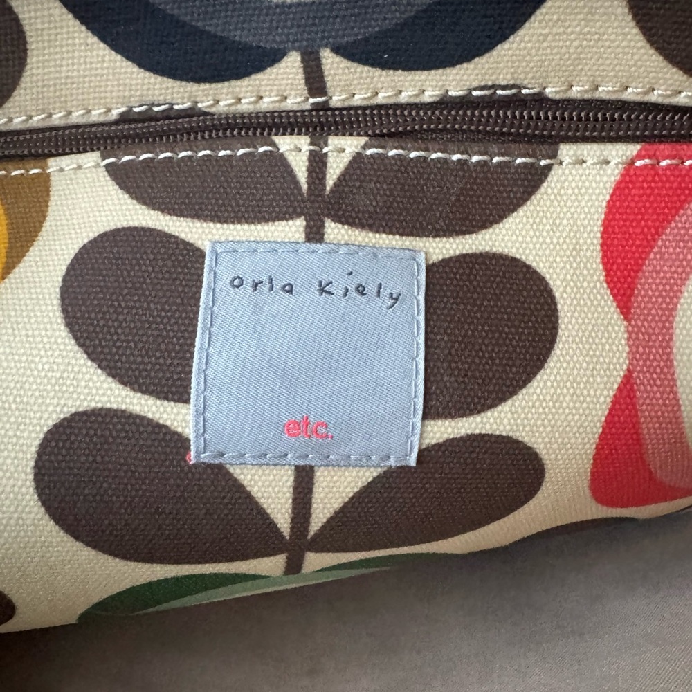 Orla Kiely Coated Canvas Large Tote Bag - Picture 5 of 5